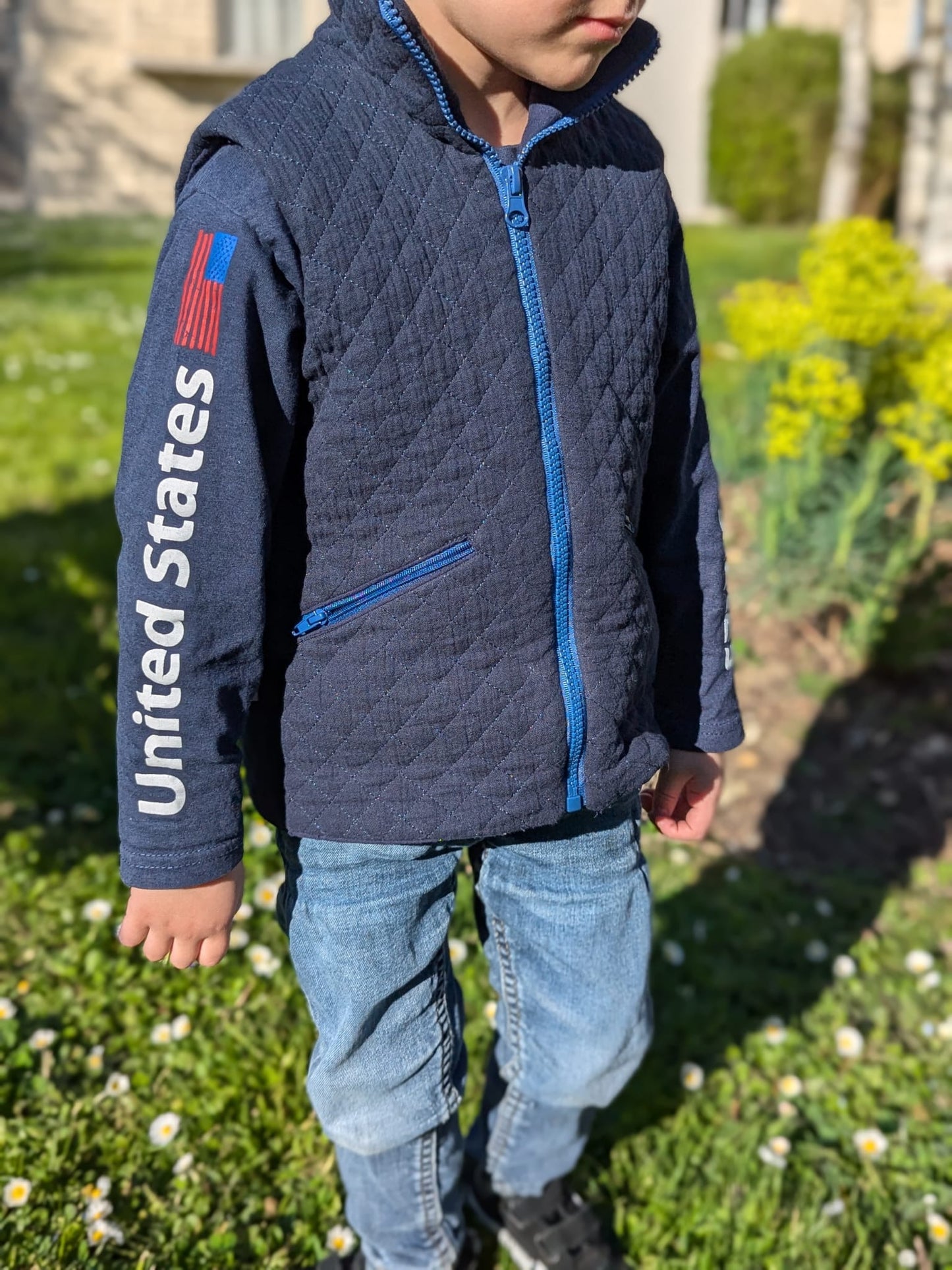 VESTE SANS MANCHES