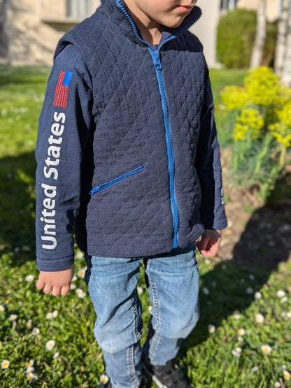 VESTE SANS MANCHES