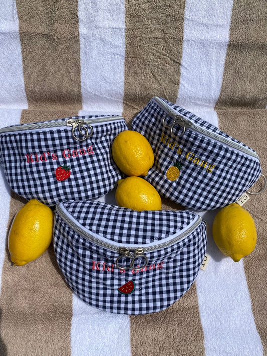 BANANE ENFANT  Vichy Fruit Kids Gang