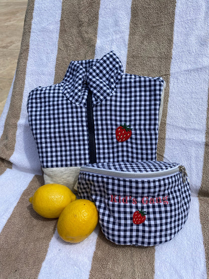 SWEAT VICHY FRUIT KIDS